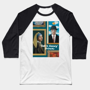 Dali and the cocky prince- Kdrama pop artwork Baseball T-Shirt